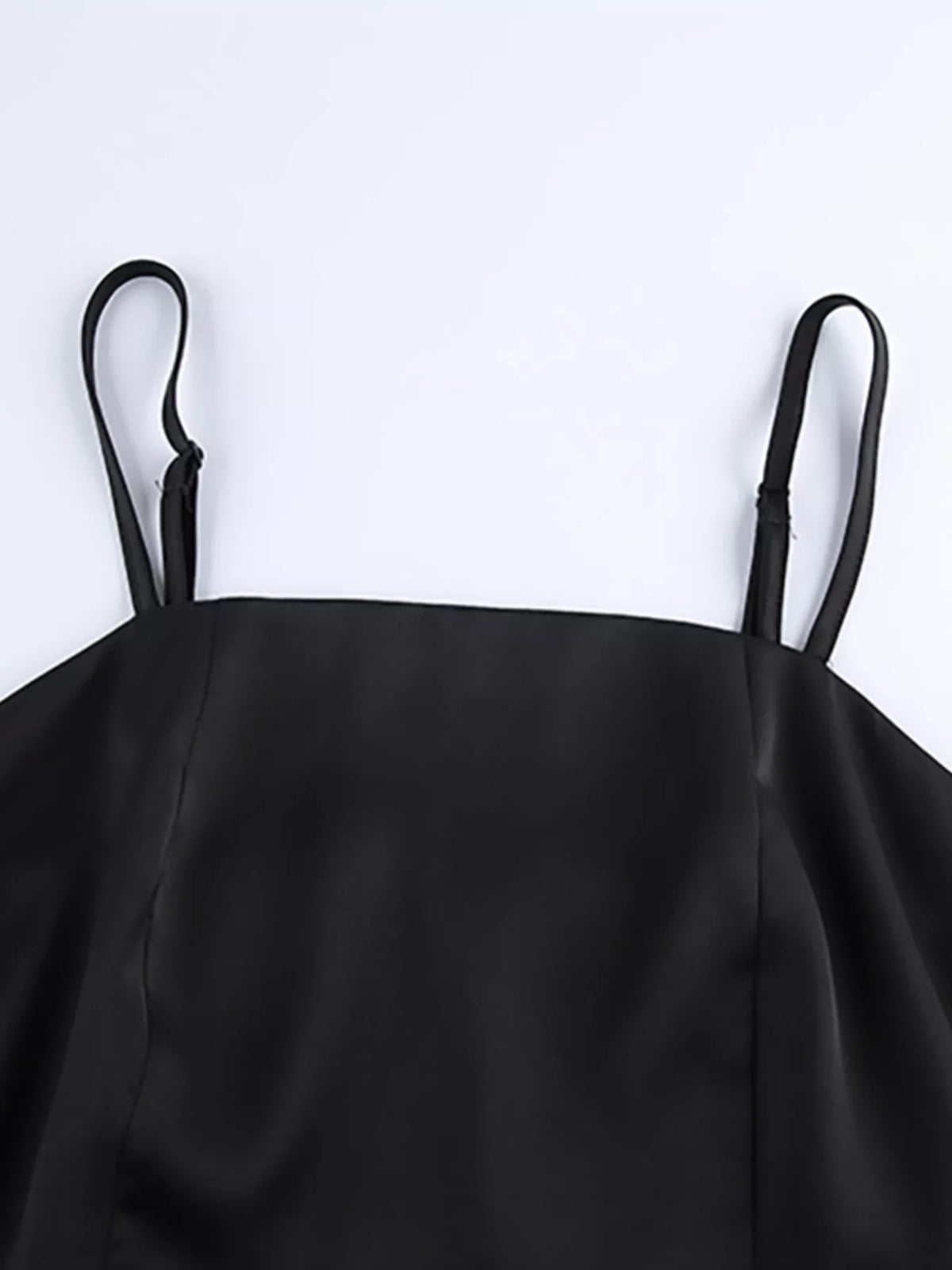 Women's Satin Mini Party Dress with Detachable Lace Cape – 16