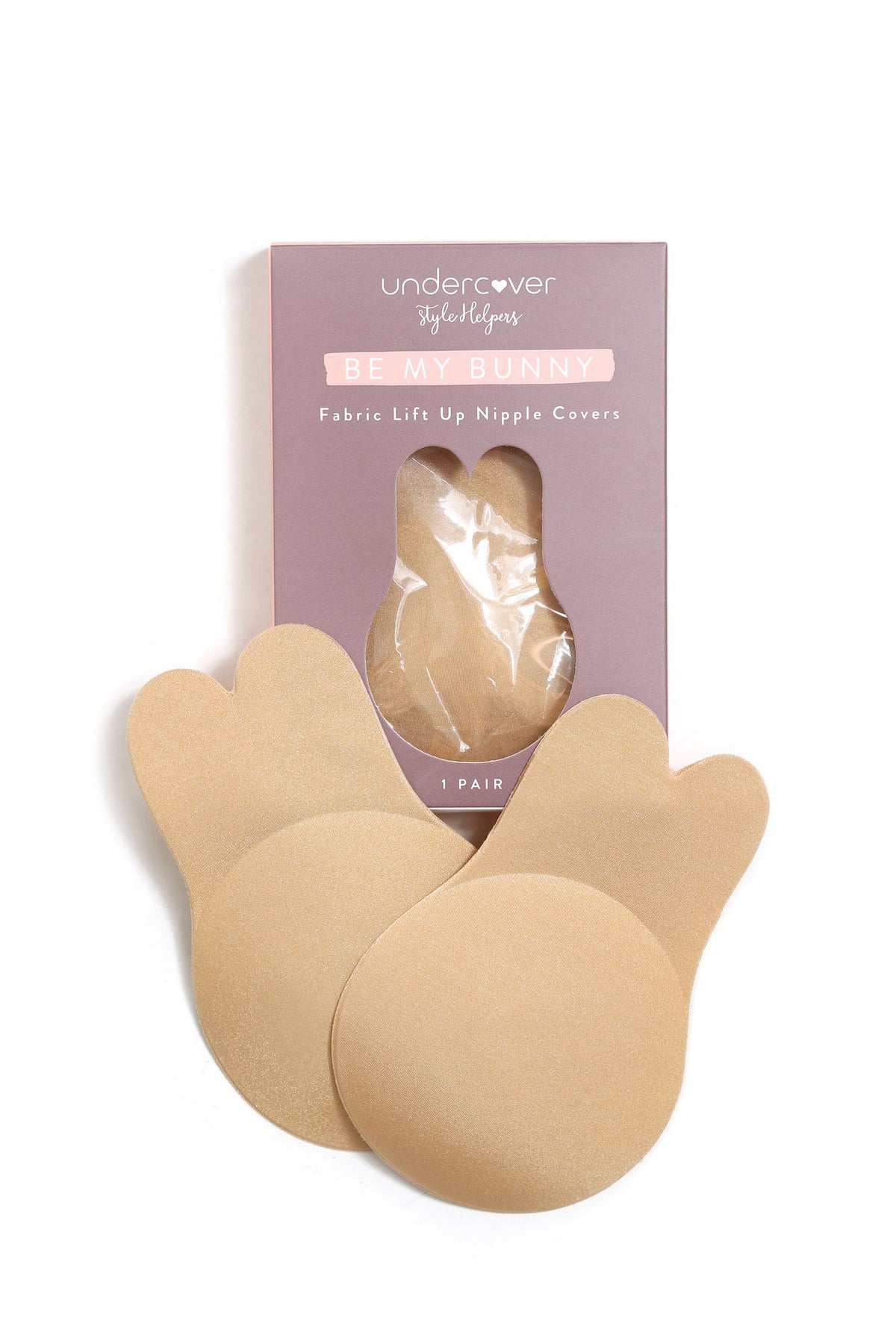 UNDERCOVER Style Helpers Be My Bunny Lift Up Nipple Covers Nude
