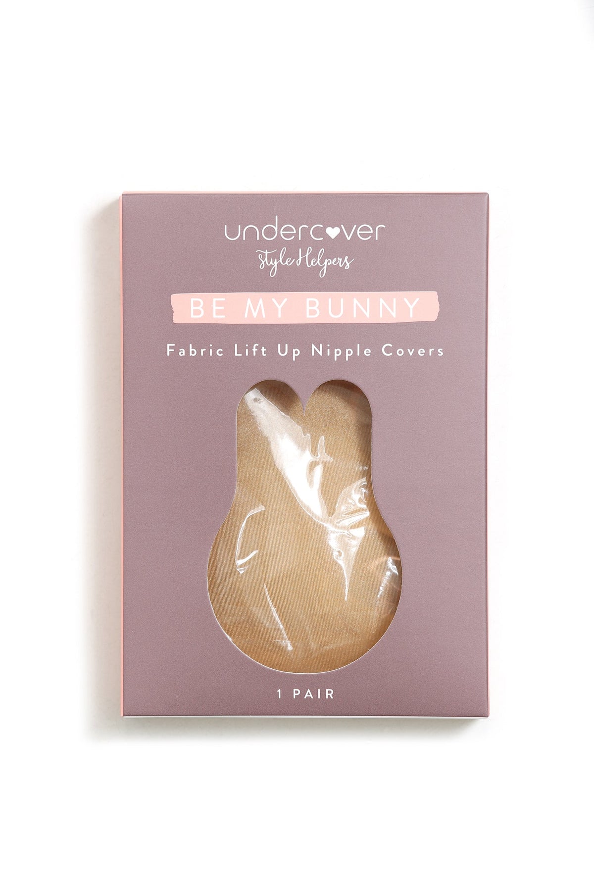 UNDERCOVER Style Helpers Be My Bunny Lift Up Nipple Covers Nude