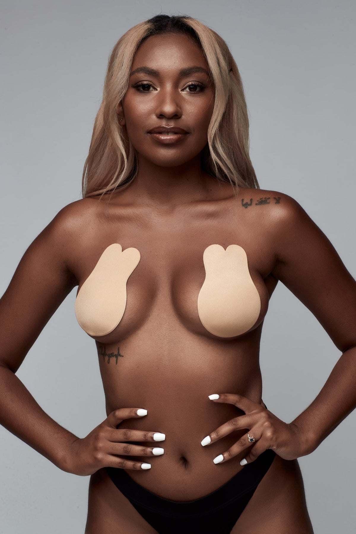 UNDERCOVER Style Helpers Be My Bunny Lift Up Nipple Covers Nude