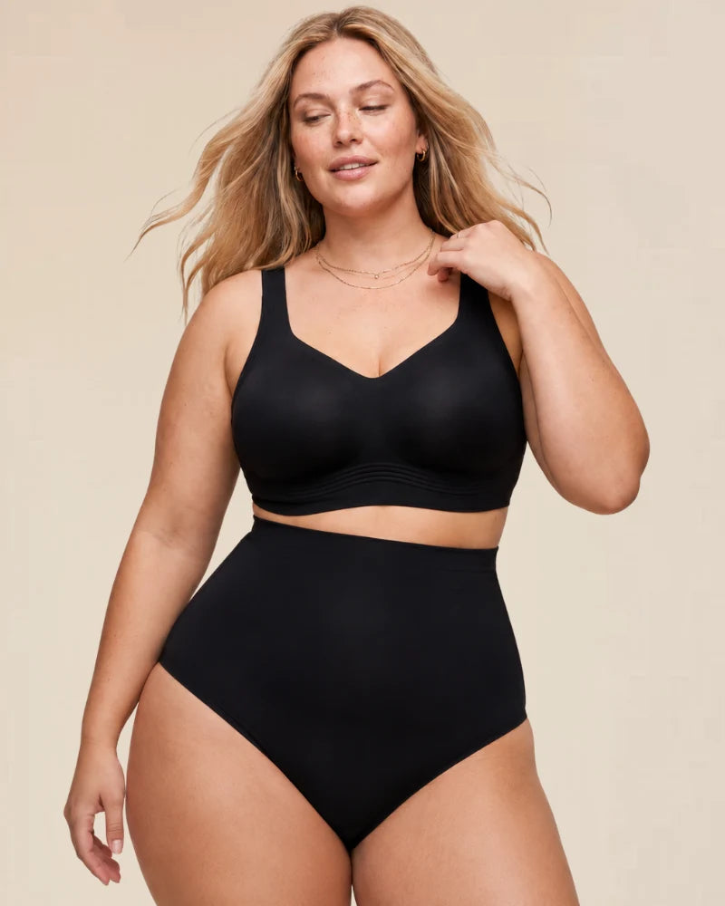 Women's High-Waist Tummy Control Shaping Thong – 2