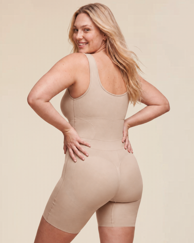 Women's Seamless Tummy Control Shaping Bodysuit – 6